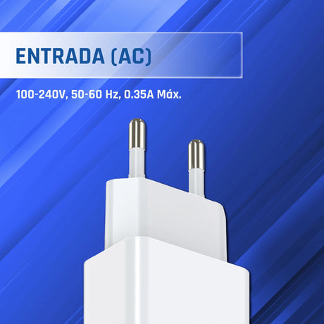 EAN 8435364318188 - iggual IGG318188 cargador de dispositivo móvil Universal Blanco Corriente alterna Interior imagen 5