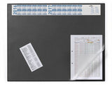 Durable 7204-01 Protector De Escritorio Negro