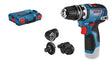 EAN 3165140936941 - Bosch GSR 12V-35 FC Professional 1750 RPM 590 g Negro, Azul imagen 1