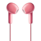 Auriculares Intrauditivos Ngs Cross Flip Con Micrófono Jack 3.5 Rosas