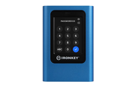 EAN 0740617328424 - Kingston Technology IronKey Vault Privacy 80 1,92 TB USB Tipo C 3.2 Gen 1 (3.1 Gen 1) Azul imagen 1