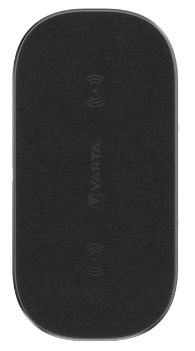 Varta Cargador Inalámbrico Rápido Multi, Qi, 9v, Negro