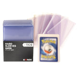 25 X Hard Sleeves 76,2x101,6 Mm Fundas Transparentes Para Tcg