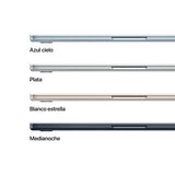 EAN 0195949889004 - Apple MacBook Air Apple M M4 Portátil 34,5 cm (13.6") 24 GB 512 GB SSD Wi-Fi 6E (802.11ax) macOS Sequoia  imagen 3