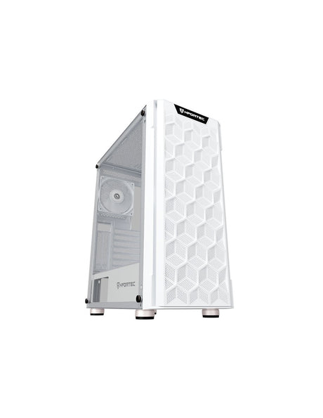 EAN 8435443721731 - Nfortec NF-CS-AZIR-W carcasa de ordenador Torre Blanco imagen 1