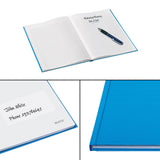 Leitz Notebook Solid A5 Square Paper Hardfunda 80 Sheets Blue