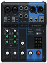 Yamaha Mg06 Mezclador Dj 6 Canales Negro