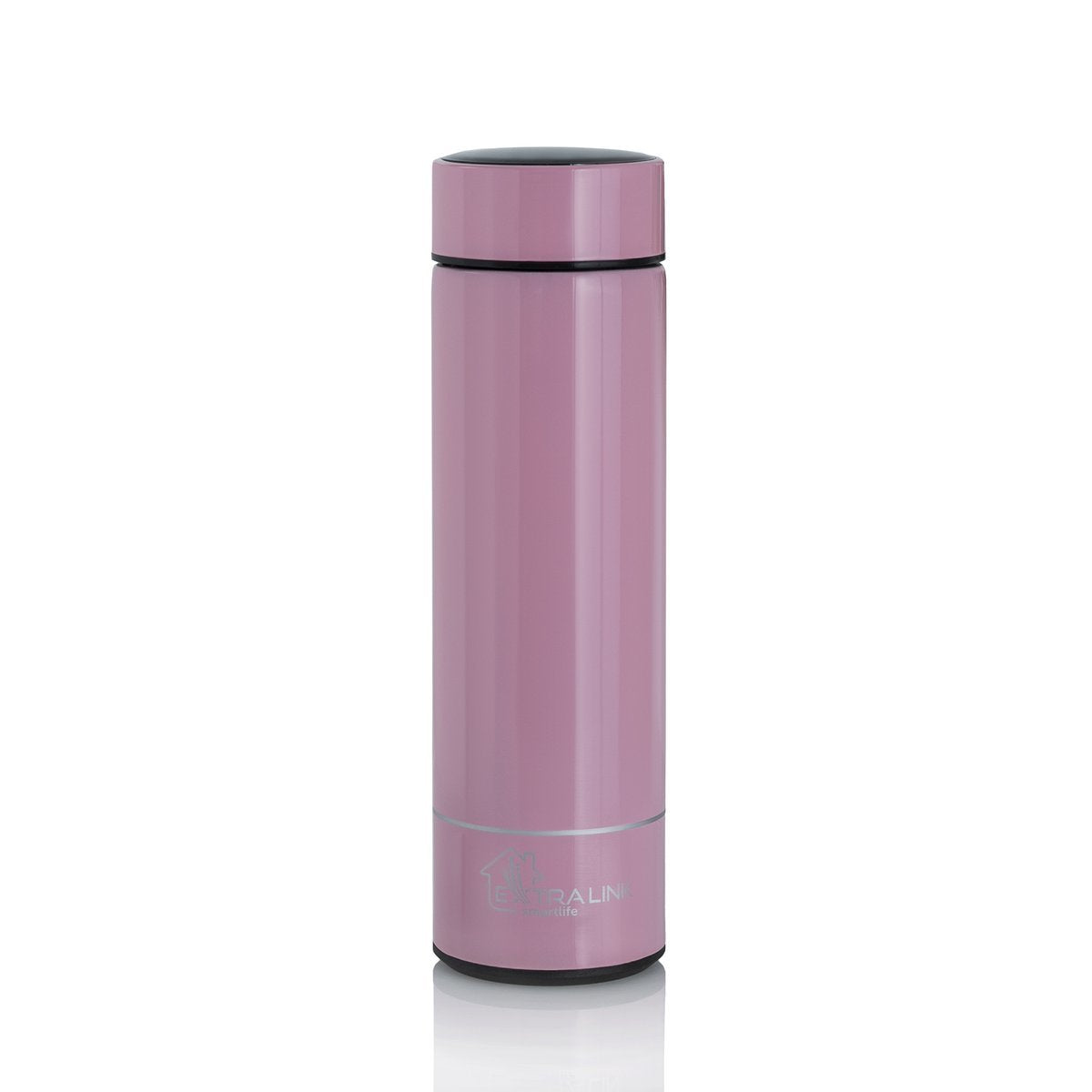 Extralink Mug-Smart500 Pink Taza De Viaje 500 Ml Rosa Acero Inoxidable