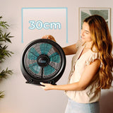 Ventilador Cecotec 04603 4500 Power Bosx Black