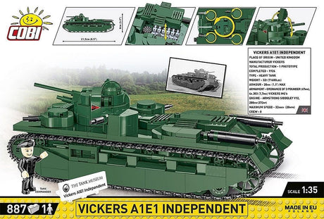 EAN 5902251029906 - COBI Vickers A1E1 Independent imagen 3