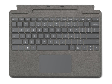 EAN 0889842781113 - Microsoft Surface Pro Signature Keyboard QWERTY Español Microsoft Cover port Platino imagen 1