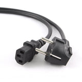 EAN 8716309026758 - Gembird PC-186-VDE-10M cable de transmisión Negro CEE7/4 C14 acoplador imagen 2