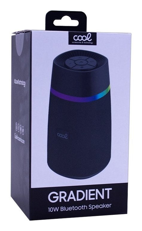 Cool Altavoz Msica  Bluetooth  10w Gradient Tws Negro