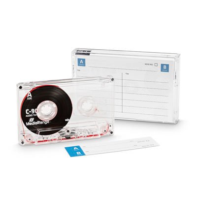 Casete De Audio Mediarange C90 90 Min Transp. De Polarización Normal Tipo 1.