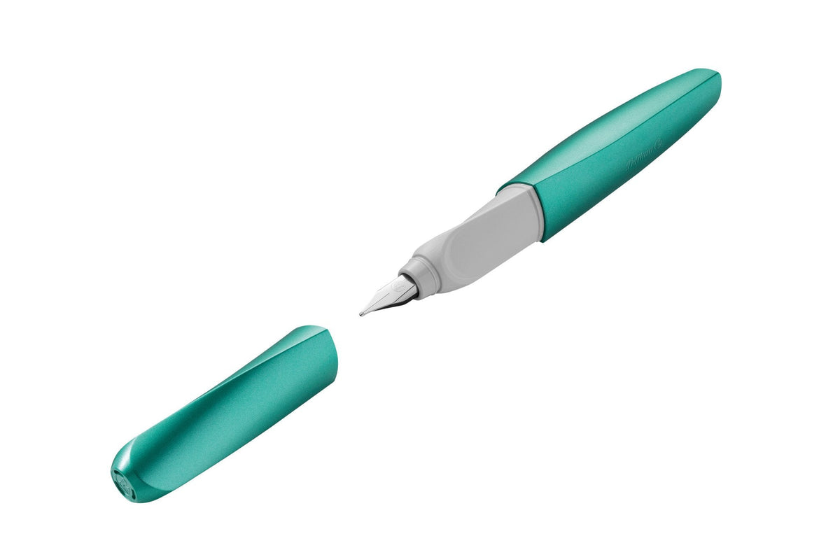 Pelikan Twist P457 Pluma Estilográfica Sistema De Carga Por Cartucho Turquesa 1 Pieza(S)