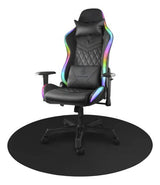 Deltaco Dfp410 Gaming Stuhlunterlage (110x110 Cm) Schwarz