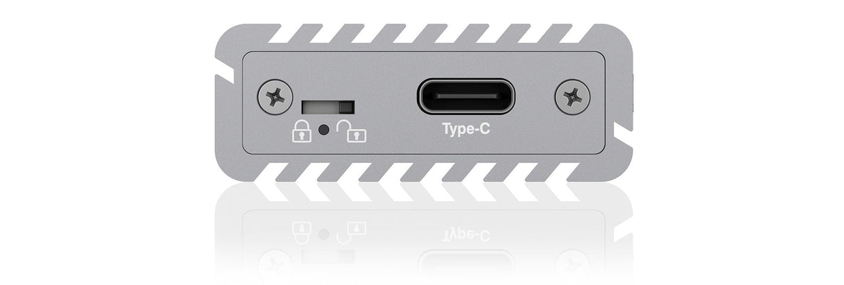 Raidsonic Ib-1817ma-C31 Caja Para Disco Duro Externo M.2 Caja Externa Para Unidad De Estado Sólido (Ssd) Plata