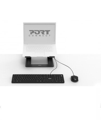 Port Designs 501896 - Cablegebunden - Usb - Schwarz - Raton Enthalten