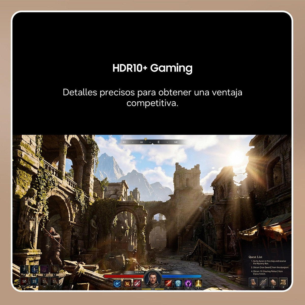 Monitor 32 Pulgadas Odyssey G80hs Ips 6144x3456 6k 16:9 2xhdmi 1xdp 2xusb 3.2 1ms 330/165hz Has+Piv Plano 2yd2d (Ls32hg802esxen)
