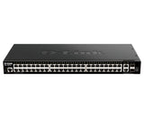 Switch Gestionable D-Link L3 Stakable Dgs-1520-52 48p Giga + 2p 10g  + 2p Sfp
