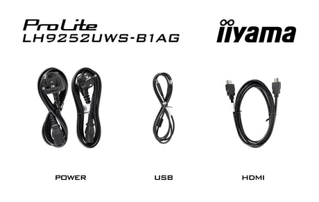 EAN 4948570128051 - iiyama LH9252UWS-B1AG pantalla de señalización Diseño de quiosco 2,34 m (92") LCD Wifi 500 cd / m² UltraW imagen 16
