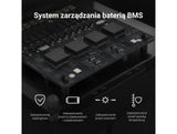 Green Cell Akumulator Lifepo4 200ah 12.8v 2560wh Litowo-¯Elazowo-Fosforanowy Do Kampera, Paneli Solarnych, Foodtrucka, Off-Grid (Cav04s) Batería Recargable Indu