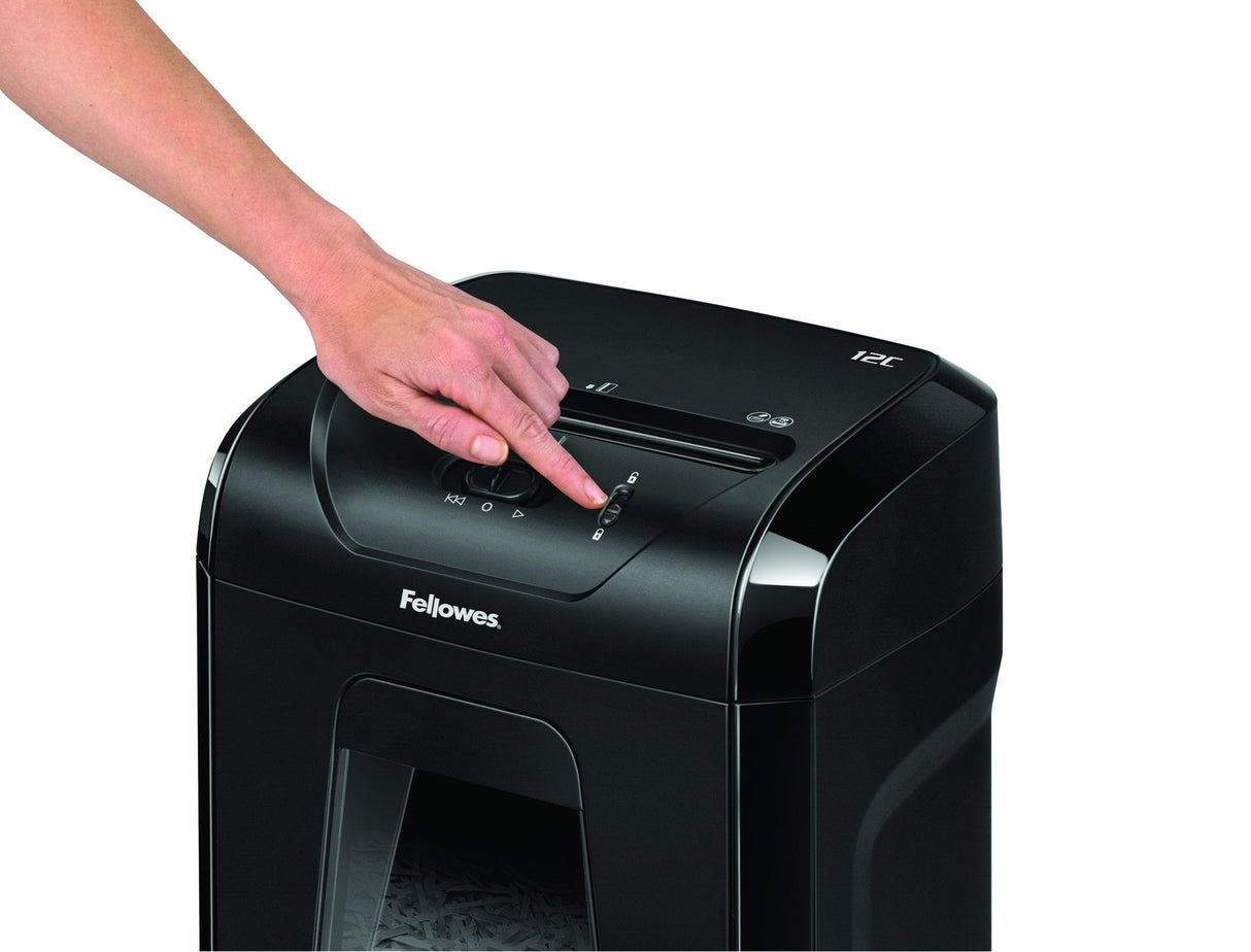 Destructora Fellowes 12c Corte En Partículas De 4 X 40mm Negra