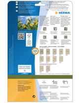 EAN 4008705107549 - HERMA 10754 etiqueta autoadhesiva Rectángulo Permanente Marrón 240 pieza(s) imagen 2