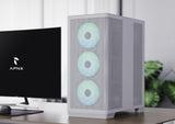 EAN 4711099479610 - APNX C1-R-WT-v1 Midi Tower Blanco imagen 3