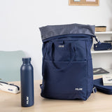 Milan Botella Isotérmica 591 Ml Edición 1918 Azul Marino