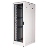 Roline 19-Zoll Netzwerkschrank Pro 42 He, 800x1000 Bxt Glastr Grau