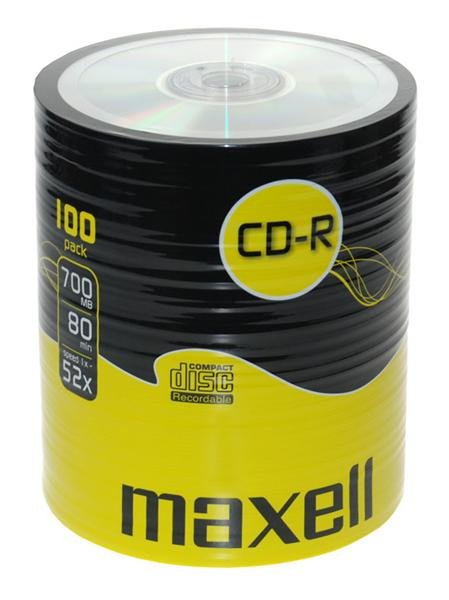 Maxell Cd-R 80, Shrink 100