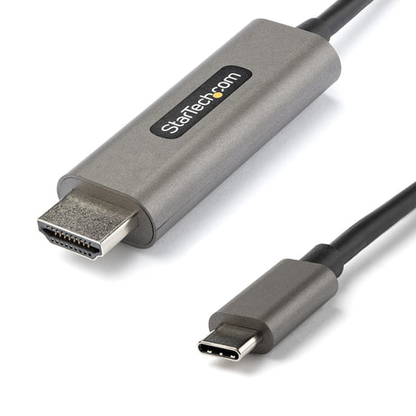 EAN 0065030888844 - StarTech.com CDP2HDMM2MH adaptador de cable de vídeo HDMI tipo A (Estándar) Negro, Plata imagen 1