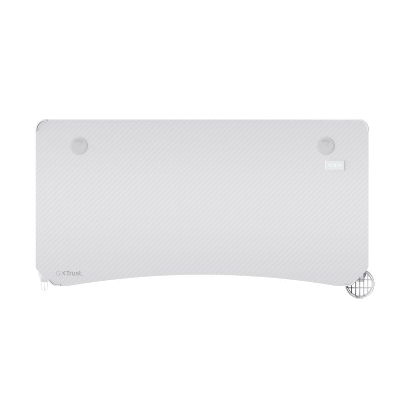 Mesa Gaming Gxt 709w Luminus Blanco Trust Máximo 150kg/ 120 X 60 X 74cm/ Control De Iluminación