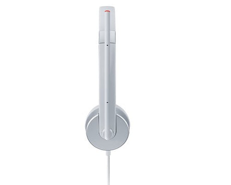 EAN 0195892023760 - Lenovo 100 Stereo Analogue Headset Auriculares Oficina/Centro de llamadas Plata imagen 3