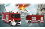 Jamara Fire Fighter Mercedes-Benz Antos Camión De Bomberos Motor Eléctrico 1:26, Radiocontrol