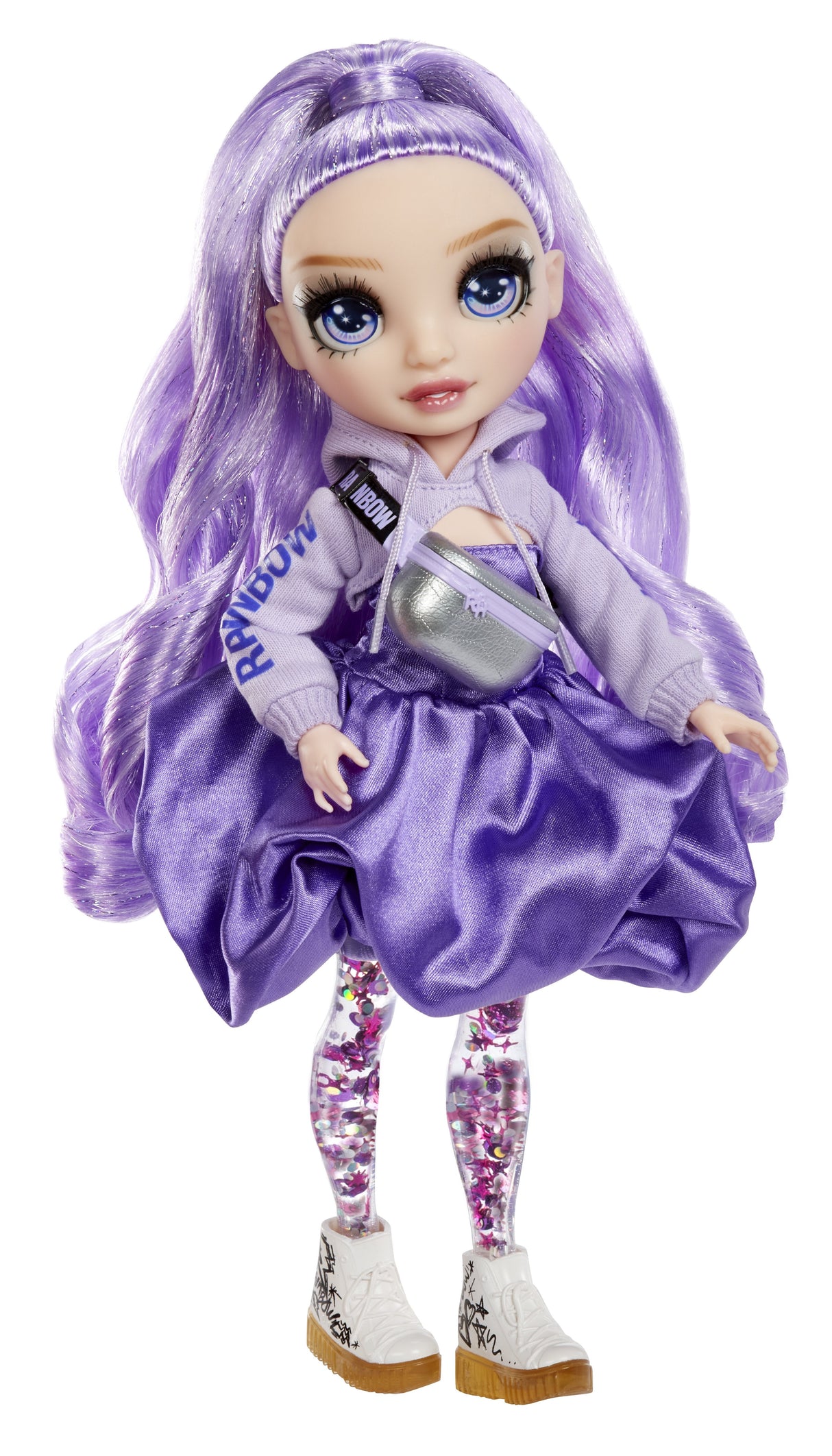 Muñeca  Mga Entertainment Rainbow High De Moda Rainbow High Sparkle & Shine - Viola, Muñeca 427810-Int