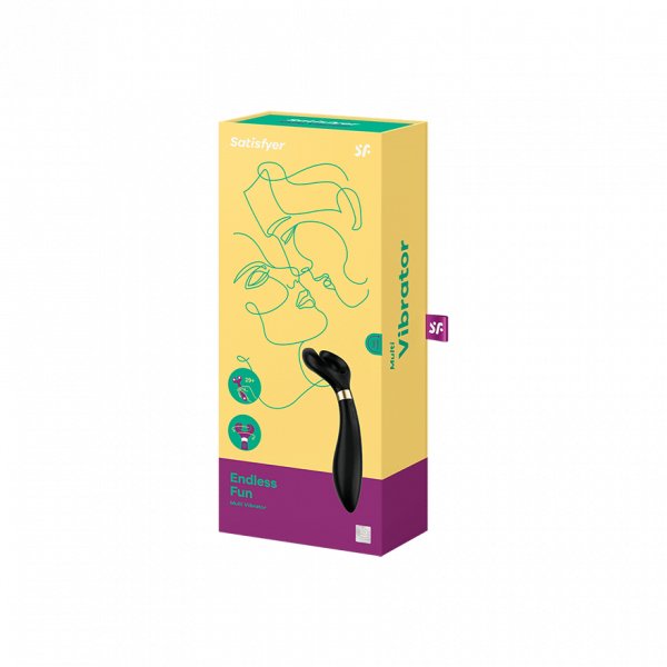 Satisfyer - Endless Fun Multi Vibrador 3 Negro