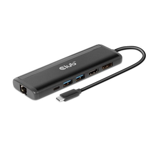 Club3d Usb-8-In1-Hub Usb-C > Hdmi/Dp/2xusb/Usb-C/Rj45 100w Retail