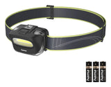 EAN 4047443535535 - Hama HL110 Negro, Azul, Amarillo Linterna con cinta para cabeza COB LED imagen 4