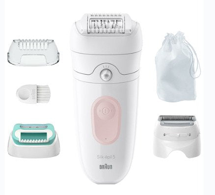 Depiladora Braun Se5-050 Silk-Épil 5, Blanca