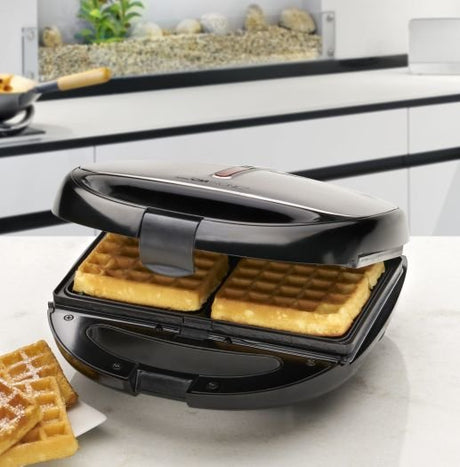 EAN 4006160638059 - Clatronic ST/WA 3670 sandwichera 800 W Negro, Acero inoxidable imagen 2
