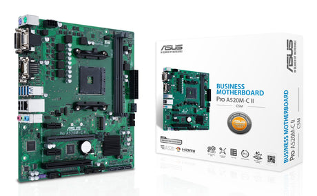 EAN 4711081250098 - ASUS PRO A520M-C II/CSM AMD A520 Zócalo AM4 micro ATX imagen 1
