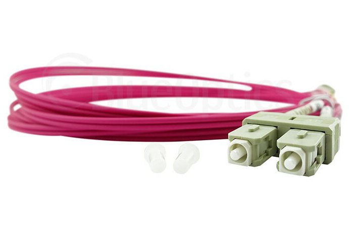 Blueoptics Sfp3132fu10mk Cable De Fibra Optica 10 M Lc Sc Om4 Rojo