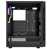 Caja Pc Gembird Fornax 2000 Rgb Led Strip Rgb Rear Fan Con Ajuste De Color