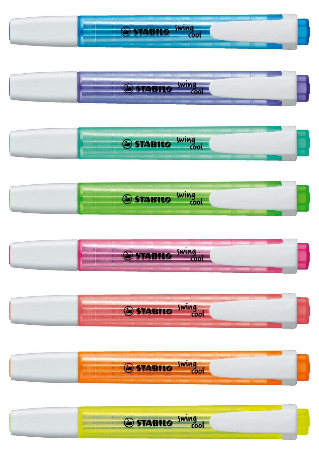 Stabilo Swing Cool Marcador Fluorescente Turquesa -10u-