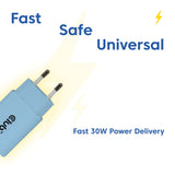 EAN 8719214473419 - CLUB3D CAC-3022 cargador de dispositivo móvil Smartphone, Universal Azul Corriente alterna Carga rápida I imagen 3
