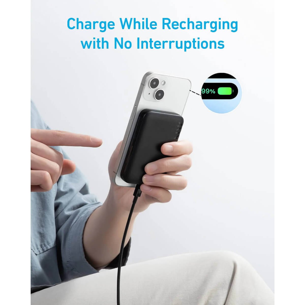 Powerbank Anker 321 Maggo Powercore 5k Negro