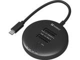 Sandberg 136-72 Base De Conexión Para Disco Duro Usb 3.2 Gen 2 (3.1 Gen 1) Type-C Negro