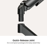 Dual Gas Spring Monitor Mount